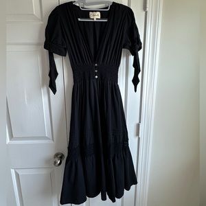 Colonels cotton tiered dress